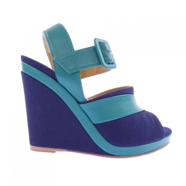 Hermès Sandals Navy in Navy from The Reluxe, photo 1 of 1