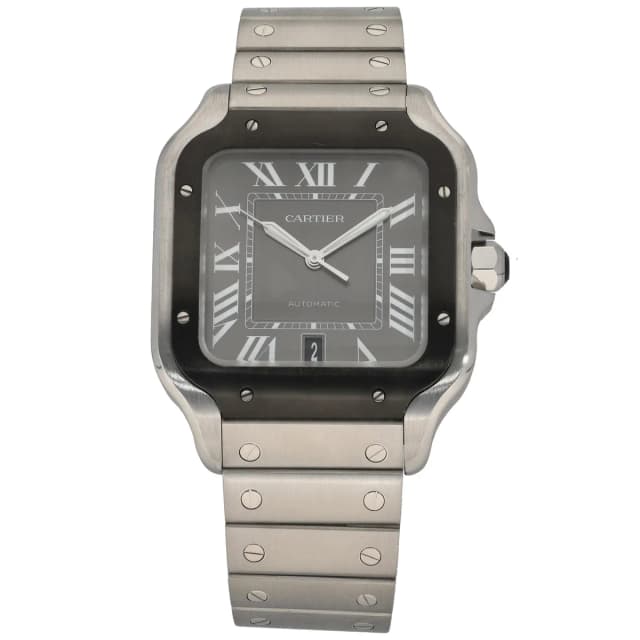 Cartier Santos WSSA0037 40mm Stainless Steel Watch from H&T, photo 1 of 1