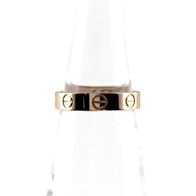 Cartier Mini Love Pink Gold Ring in Pink from The Reluxe, photo 1 of 1