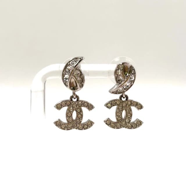 Chanel CC Logo Metal Earrings from The Reluxe, photo 1 of 1