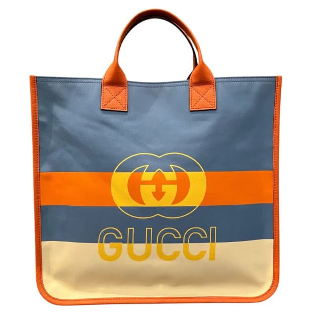 Gucci Interlocking G Children's Tote Bag Nylon Leather Kids in Nylon from The Reluxe, photo 1 of 1