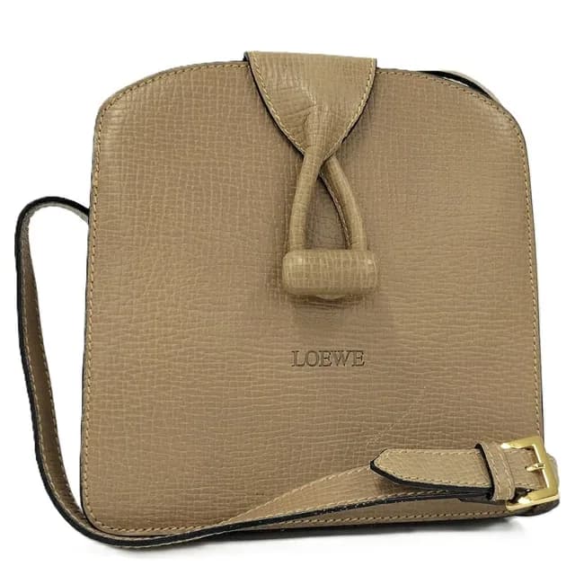 Loewe Shoulder Bag Leather Beige in Beige Leather from The Reluxe, photo 1 of 1