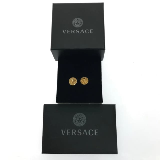 Versace Earrings Medusa Gold in Gold from The Reluxe, photo 1 of 1