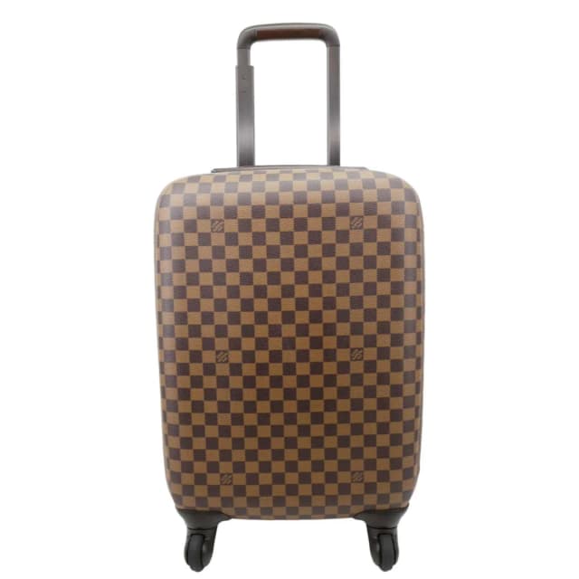 Louis Vuitton Zephyr 55 Damier Ebene Rolling Suitcase Luggage Brown in Brown Canvas from Dallas Designer Handbags, photo 1 of 1