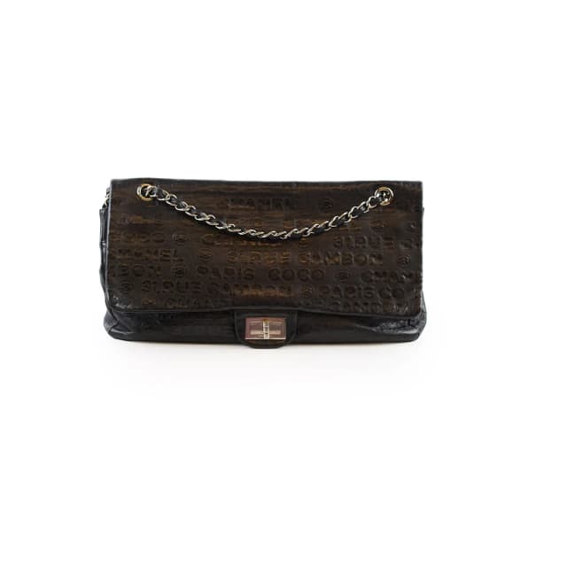 Chanel 31 Rue Cambon Vintage Reissue Double Flap Calfskin Black in Black Calfskin from The Purse Affair, photo 1 of 1