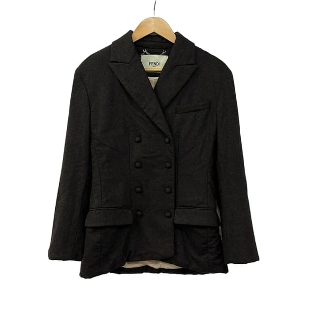 Fendi Jacket 38 S Dark Brown Long Sleeve Roma Autumn Winter in Brown from The Reluxe, photo 1 of 1
