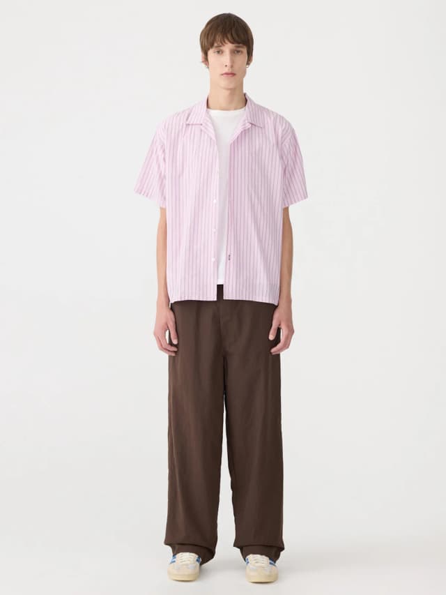 Bassike Stripe Vacation Shirt, image 1 of 1 from bassike
