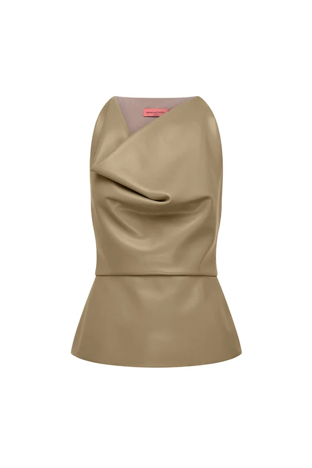 MANNING CARTELL Major Players Top in TAUPE, image 1 of 1 from Manning Cartell