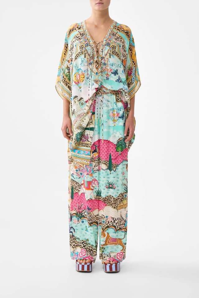 Camilla eBoutique STRAIGHT LEG PANT MINIATURE MOMENTS, image 1 of 1 from CAMILLA