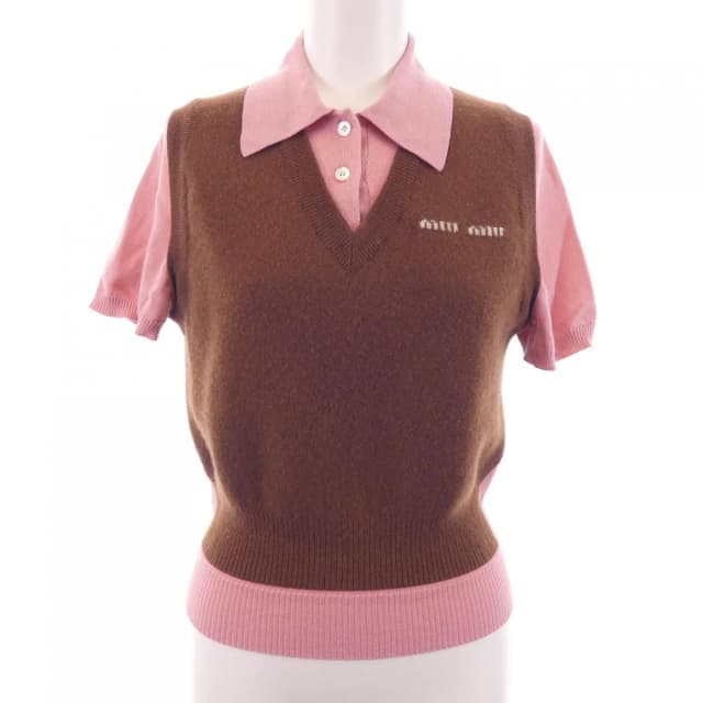 Miu Miu Polo Sweater Knit in Cashmere from The Reluxe, photo 1 of 1