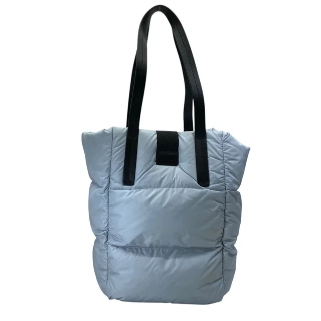 Moncler T Small Sander Tote Bag Nylon Down Leather Feather Lightweight Force in Nylon from The Reluxe, photo 1 of 1
