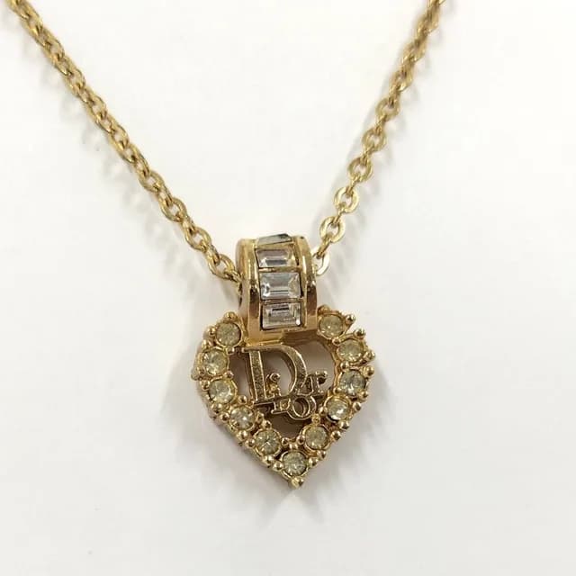 Dior Necklace Gold Plated in Gold from The Reluxe, photo 1 of 1