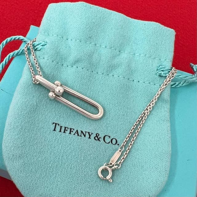 Tiffany & Co. HardWear Link Necklace 925 Sterling Silver Pendant in Silver from The Reluxe, photo 1 of 1