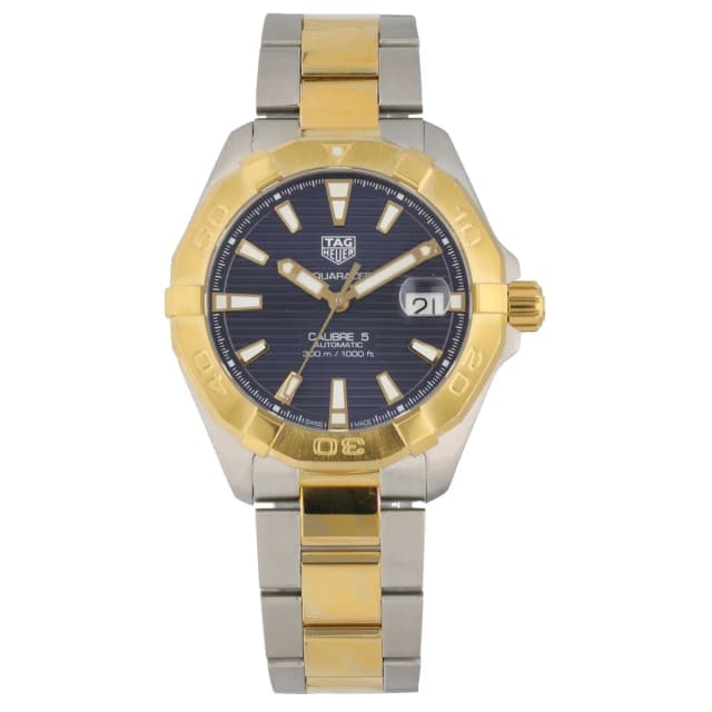 TAG Heuer Aquaracer WBD2120-0 41mm Bi-Colour Watch from H&T, photo 1 of 1
