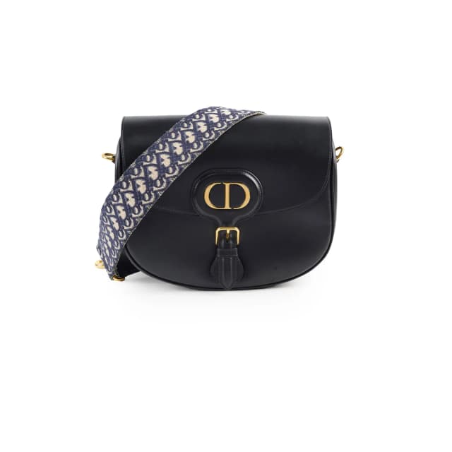 Dior Large Bobby Bag Black in Black Leather from The Purse Affair, photo 1 of 1