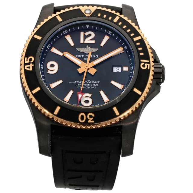 Breitling Superocean U17368 44mm PVD Stainless Steel Watch from H&T, photo 1 of 1