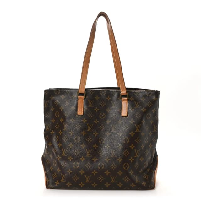 Louis Vuitton Cabas Mezzo Monogram Coated Canvas Bag - Brown in Brown Coated canvas from H&T, photo 1 of 1