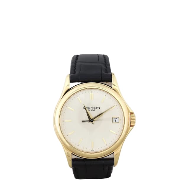 Patek Philippe Calatrava 37mm Watch in Crocodile from Luxe.It.Fwd, photo 1 of 1
