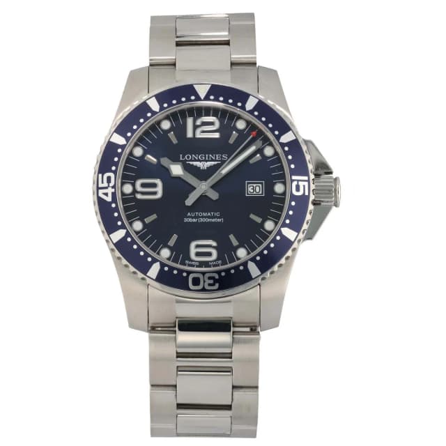 Longines Hydro Conquest L3.841.4 44mm Stainless Steel Watch from H&T, photo 1 of 1
