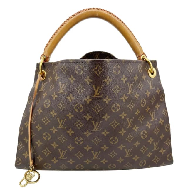 Louis Vuitton Artsy MM Monogram Canvas Hobo Shoulder Bag Brown in Brown Coated canvas from Dallas Designer Handbags, photo 1 of 1