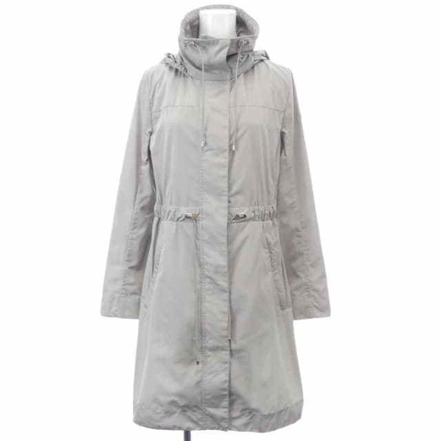 Moncler Malachite Coat Gray in Grey from The Reluxe, photo 1 of 1