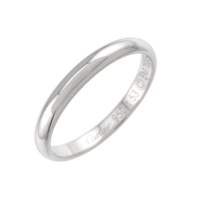 Cartier 1895 Classic 53 Ring Platinum from The Reluxe, photo 1 of 1