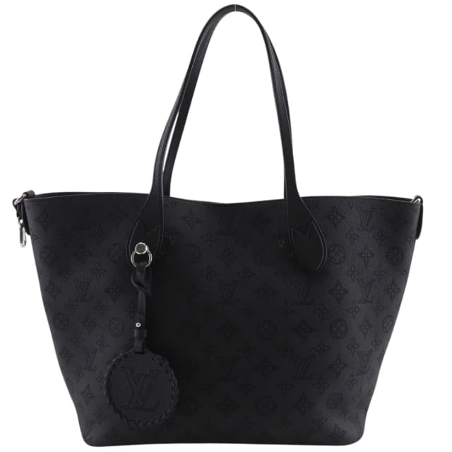 Louis Vuitton Blossom MM Monogram Mahina Noir Black Tote Bag in Black from The Reluxe, photo 1 of 1