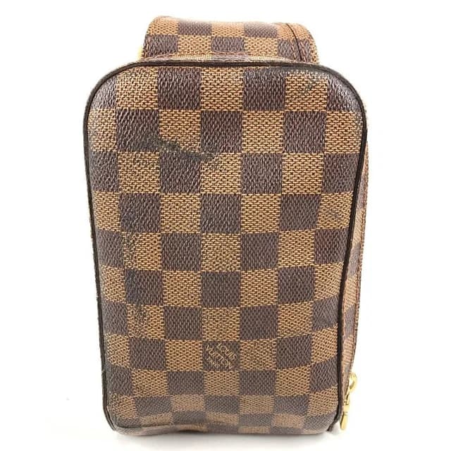 Louis Vuitton Belt Bag Geronimos Vintage Damier Canvas Ebene Brown in Brown Canvas from The Reluxe, photo 1 of 1