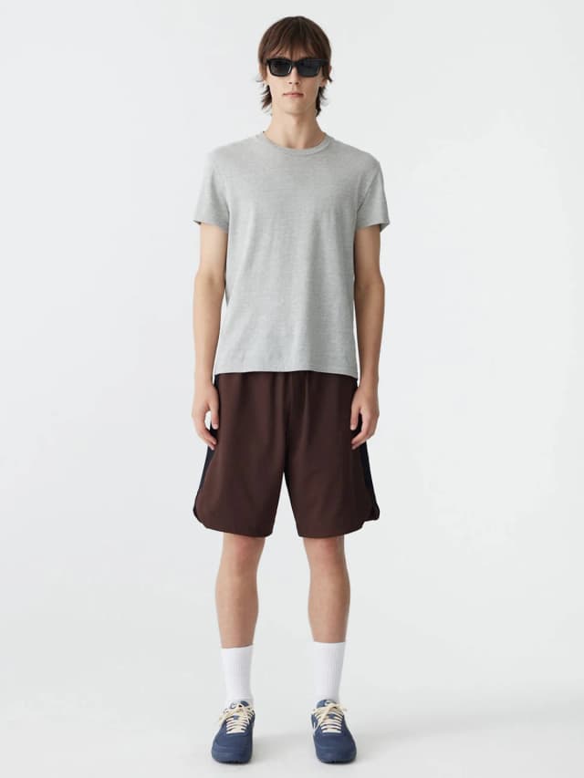 Bassike Stretch Twill Basketball Short, image 1 of 1 from bassike