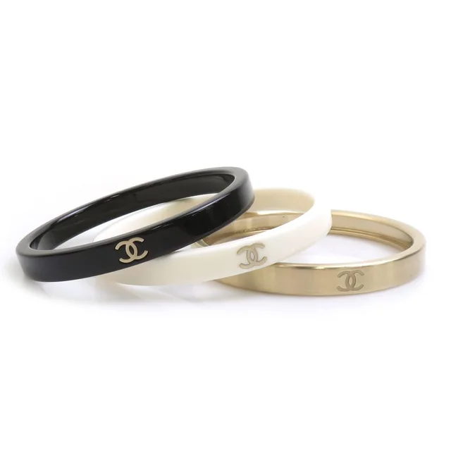 Chanel Bracelet Bangle CC Logo from The Reluxe, photo 1 of 1