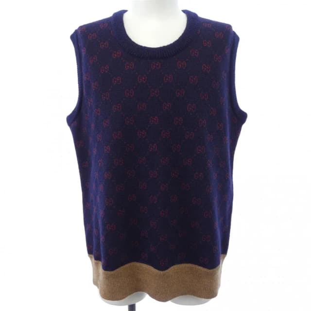 Gucci Vest Navy in Navy from The Reluxe, photo 1 of 1
