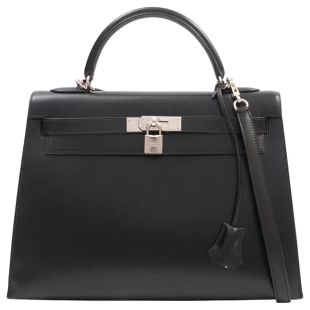Hermès 2003製 ケリーバッグ 32 ブラック from VINTAGE QOO TOKYO, photo 1 of 1
