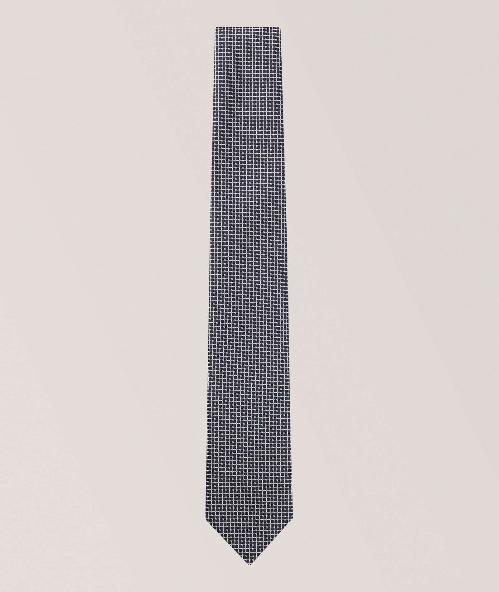 BOSS Neat Silk Jacquard Tie in Blue, image 1 of 1 from Harry Rosen
