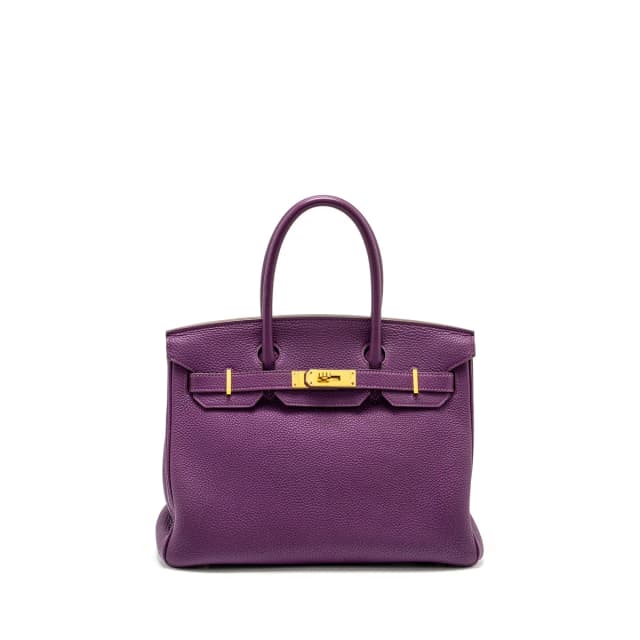 Hermès Birkin 30 Togo P9 Anemone GHW Stamp Square R in Togo leather from EMIER, photo 1 of 1