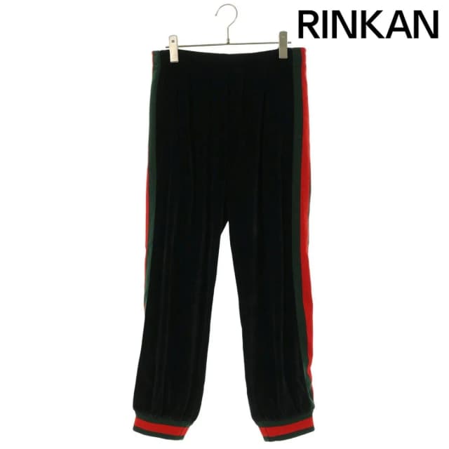 Gucci Side Line Velour Track Long Pants XS in Nylon from The Reluxe, photo 1 of 1
