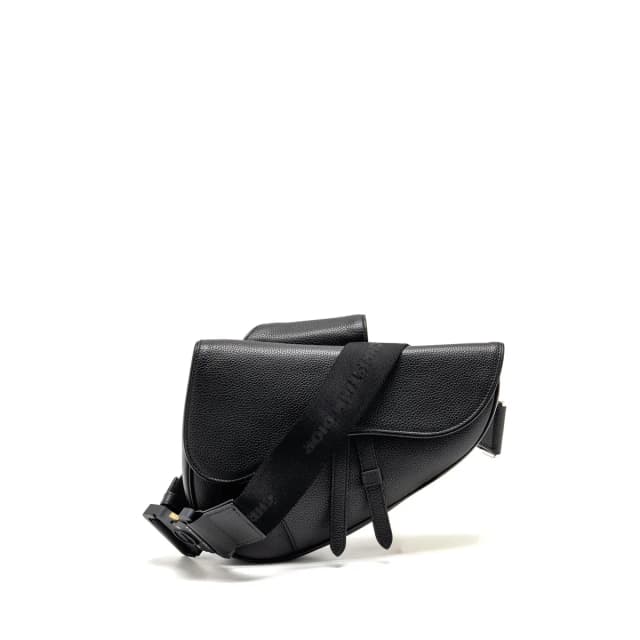 Dior Homme saddle bag calfskin black SHW in Black Calfskin from EMIER, photo 1 of 1