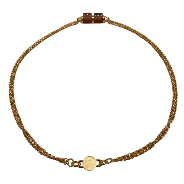 Hermès Charniere PM Necklace Gold in Gold from The Reluxe, photo 1 of 1