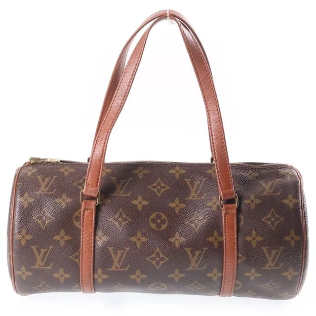 Louis Vuitton Monogram Boston Bag Brown Leather Gold in Brown Leather from The Reluxe, photo 1 of 1