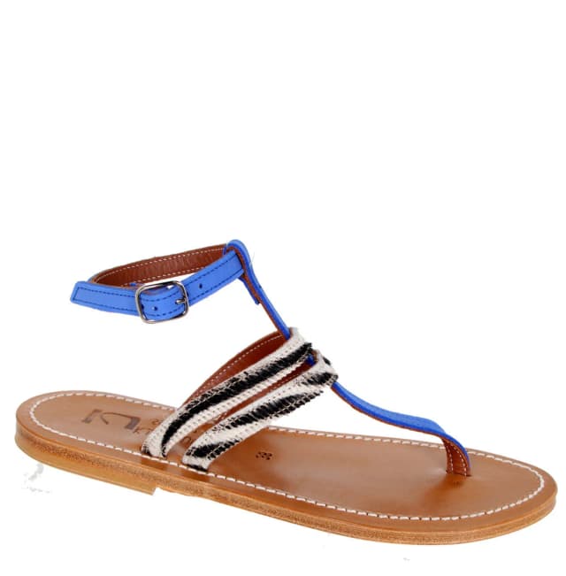 K.Jacques Lydia Zebra , Ocean Blue, image 1 of 1 from Cultstatus