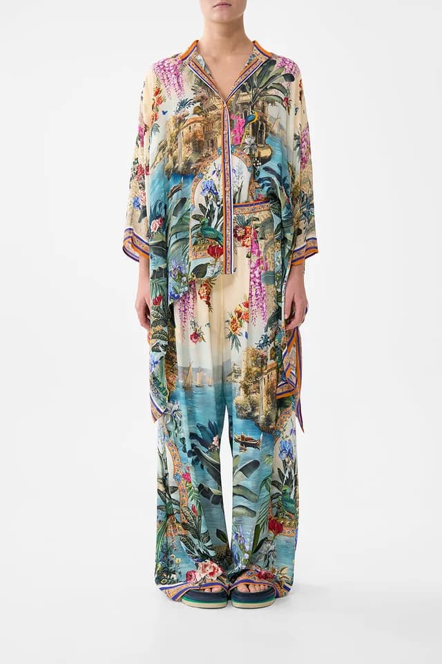 Camilla eBoutique TUCK FRONT PANT BODRUM BOTANICALS, image 1 of 1 from CAMILLA