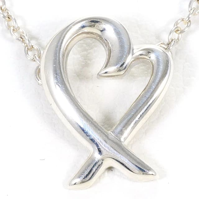 Tiffany & Co. Loving Heart 925 Sterling Silver Necklace 41 in Silver from The Reluxe, photo 1 of 1
