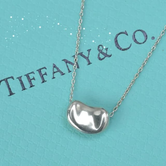 Tiffany & Co. Bean S Necklace 925 Sterling Silver in Silver from The Reluxe, photo 1 of 1