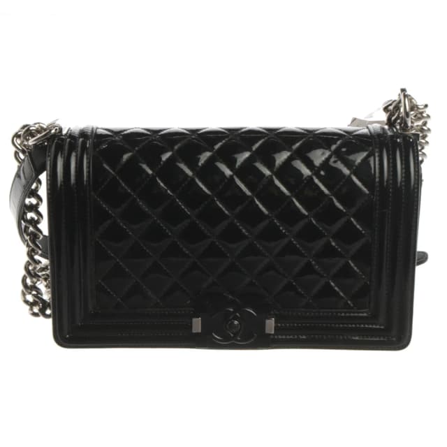 Chanel Boy Bag Medium Schultertasche Schwarz in Schwarz from Buddy And Selly, photo 1 of 1