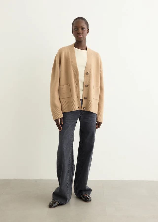 Baum und Pferdgarten Cataline Cardigan in Burro Camel, image 1 of 1 from Incu