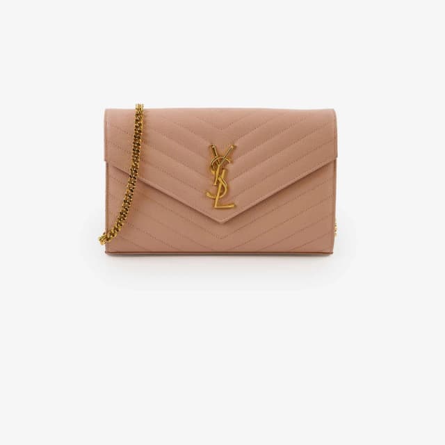 Saint Laurent Envelope Woc Light Pink in Pink Leather from The Purse Affair, photo 1 of 1