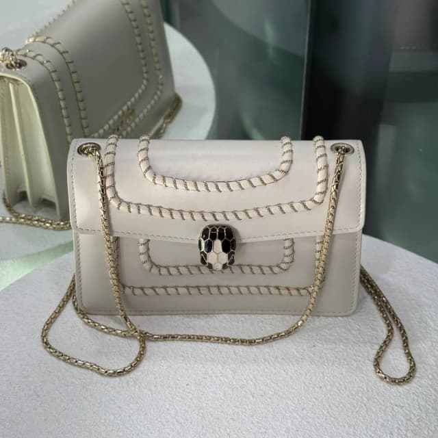 Bvlgari Serpenti Forever Creme Bag from Revivre Luxury Consignment, photo 1 of 1