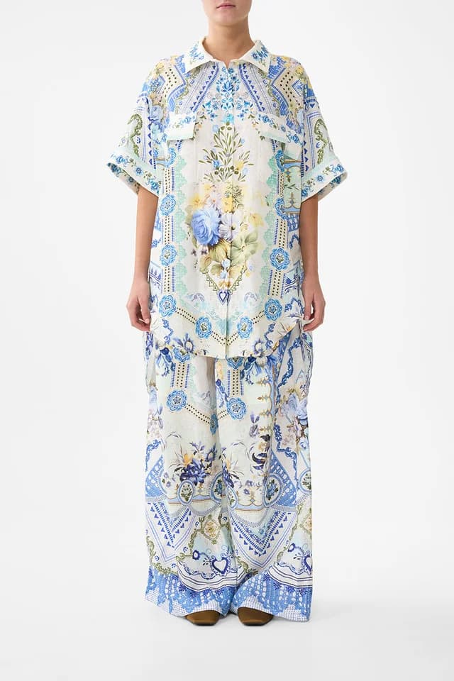 Camilla eBoutique OVERSIZED POCKET TUNIC MY HOMESPUN HEART, image 1 of 1 from CAMILLA