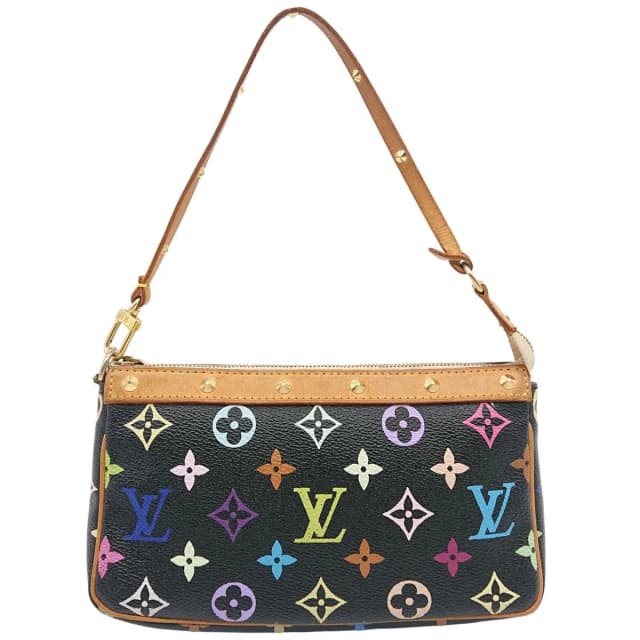Louis Vuitton Multicolor Black Noir in Black Leather from The Reluxe, photo 1 of 1