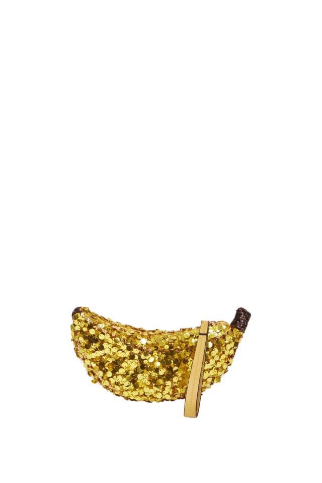 2504 - RESORT 26 BANANA EMBELLISHED MINI BAG, image 1 of 1 from Alemais
