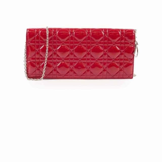 Dior Patent Clutch Red in Red Patent leather from The Purse Affair, photo 1 of 1